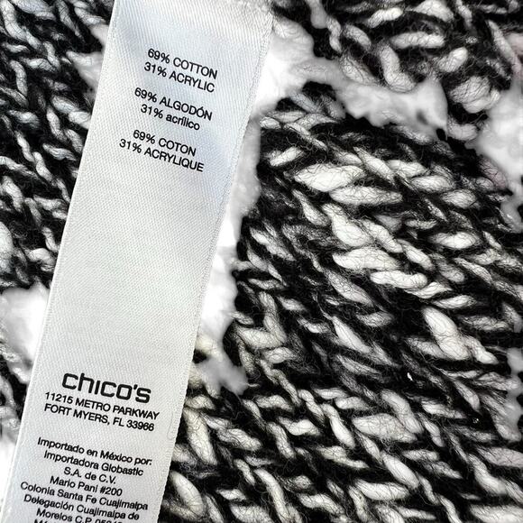 Chicos 1 ( S 8-10) women’s open long cardigan - Picture 10 of 11